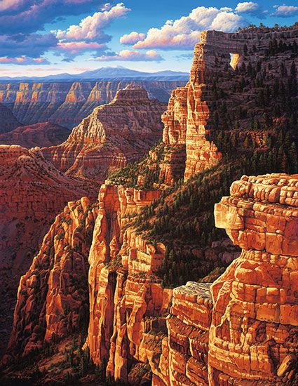 R.W. Hedge Limited Edition Museum Quality Canvas Gicl&eacute;e: "Window To Heaven"