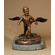 Rafael Arrieta-Eskarzaga Handcrafted Solid Bronze Sculpture:"Wild Goose Chase"