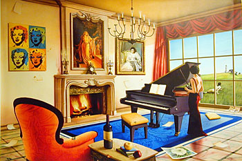 Rafael Quevedo Orlando Handsigned and Numbered Limited Edition Giclee on Canvas:"Harmony"