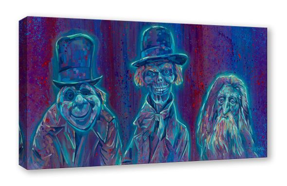 James Crouch Disney Limited Edition Gallery Wrap Canvas Giclee:"Uninvited Guests"