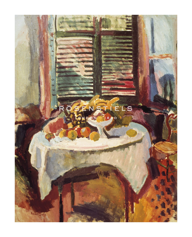 Raoul Dufy Hand Numbered Limited Edition Print on Paper :"Afternoon Still Life"