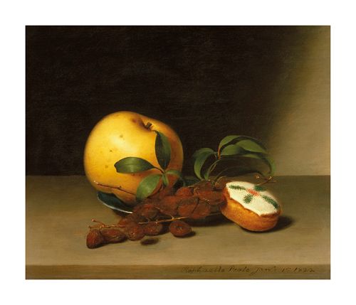 Raphaelle Peale Hand Numbered Limited Edition Print on Paper :"Still Life with Cake II"