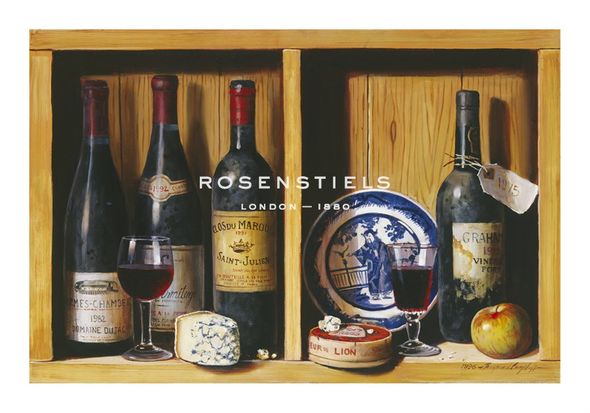 Raymond Campbell Hand Numbered Limited Edition Print on Paper :"Grahams"