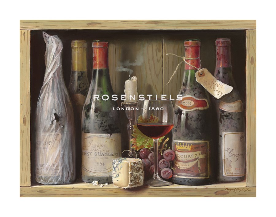 Raymond Campbell Hand Numbered Limited Edition Print on Paper :"Mercurey, 2005"