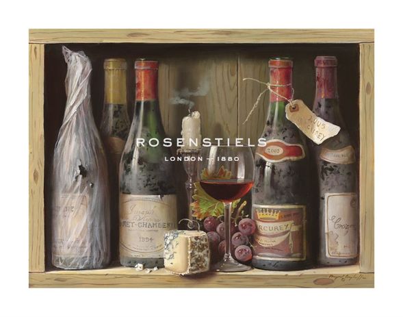 Raymond Campbell Hand Numbered Limited Edition Print on Paper :"Mercurey, 2005"
