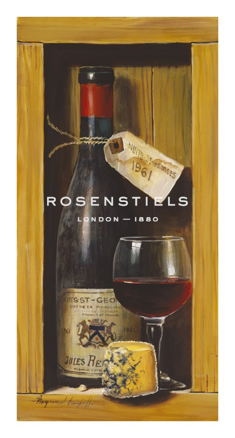 Raymond Campbell Hand Numbered Limited Edition Print on Paper :"Nuits St Georges, 1961"