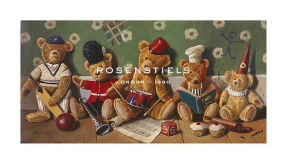 Raymond Campbell Hand Numbered Limited Edition Print on Paper :"Playschool"