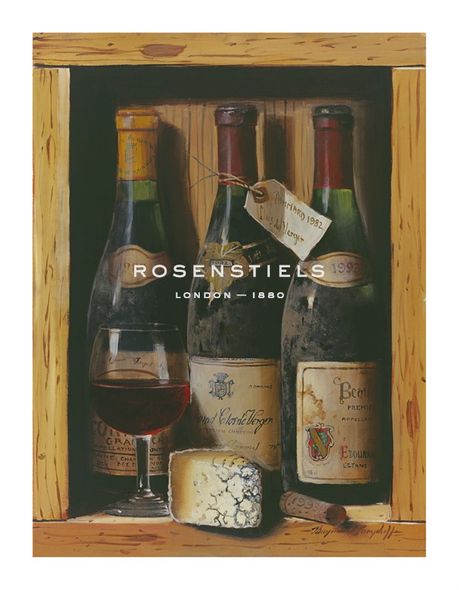 Raymond Campbell Hand Numbered Limited Edition Print on Paper :"Pommard, 1982"