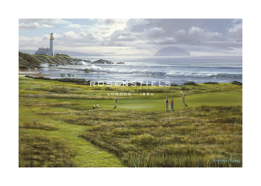 Raymond Sipos Hand Numbered Limited Edition Print on Paper :"Turnberry"