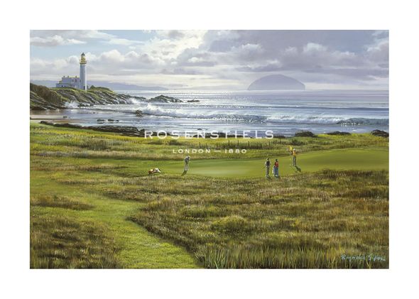 Raymond Sipos Hand Numbered Limited Edition Print on Paper :"Turnberry"