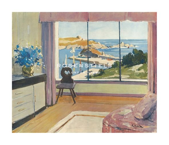 Raymond Wintz Hand Numbered Limited Edition Print on Paper :"La Vue Tranquille"