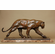 Rembrandt Bugatti Handcrafted Solid Bronze Sculpture:"Walking Panther"