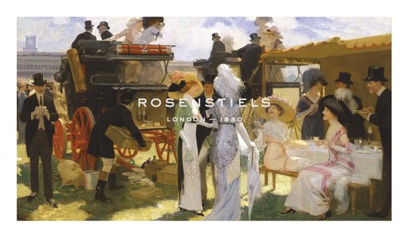 Rene Lelong Hand Numbered Limited Edition Print on Paper :"Longchamps"