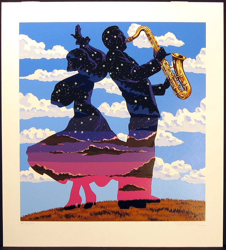 Reudor Limited Edition Mixed Media:"Flamenco Jazz"