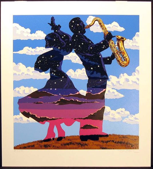 Reudor Limited Edition Mixed Media:"Flamenco Jazz"