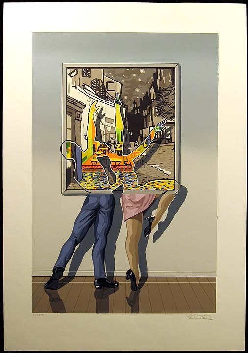Reudor Limited Edition Mixed Media:"Inspiration: Paris"