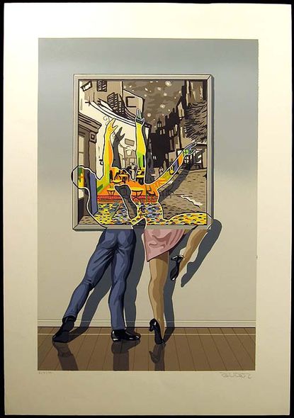 Reudor Limited Edition Mixed Media:"Inspiration: Paris"
