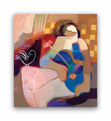 Hessam Abrishami Limited Edition Canvas Giclee:"Innocent Heart"