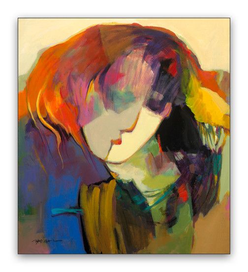 Hessam Abrishami Limited Edition Canvas Giclee:"Alina"