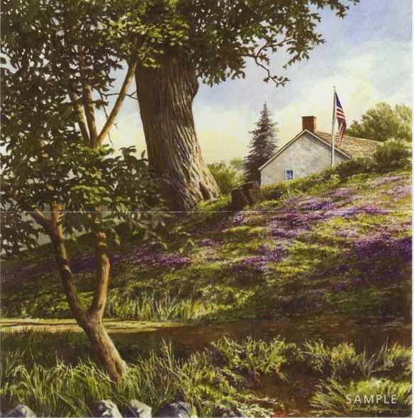 Richard Bollinger Hand signed and Numbered Limited Edition:"Memorial Day"
