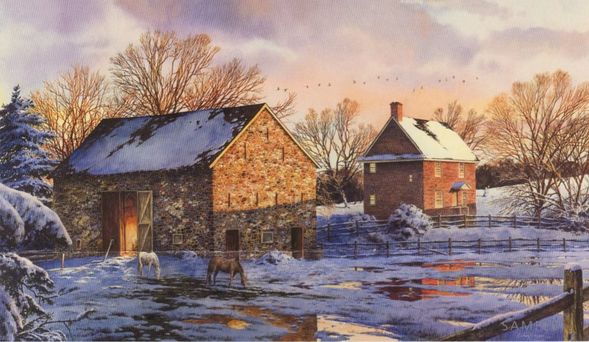 Richard Bollinger Hand signed and Numbered Limited Edition:"Taylors Run"