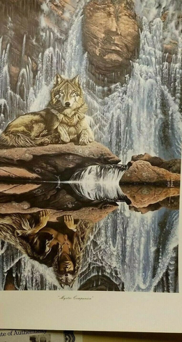Richard Luce Limited Edition Lithograph: "Mystic Companion"