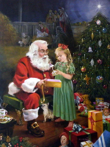 RJ McDonald Print-Signed and Numbered:"The Gift"