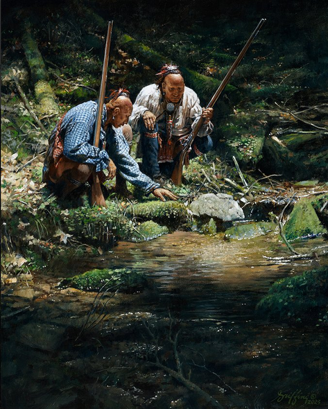 Robert Griffing Artist Signed Limited Edition Canvas Giclee:"When the Forest Speaks"