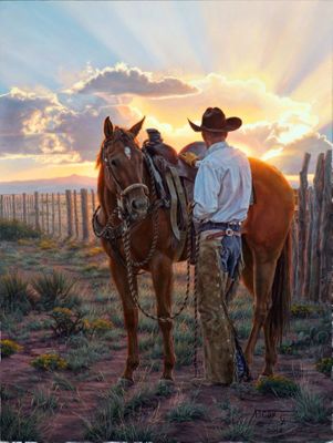 Tim Cox Supersize Limited Edition Canvas Giclee:"A Lot Like Heaven" Tim Cox Supersize Limited Edition Canvas Giclee:"A Lot Like Heaven"