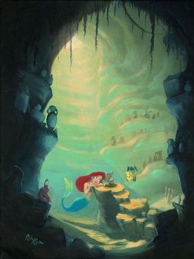 Rob Kaz Signed and Numbered Hand-Embellished Gicl&eacute;e on Canvas: "Treasure Trove"