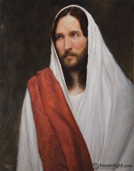 Rob Kirby Fine Art Canvas Giclee: "The Light That Shineth in the Darkness"