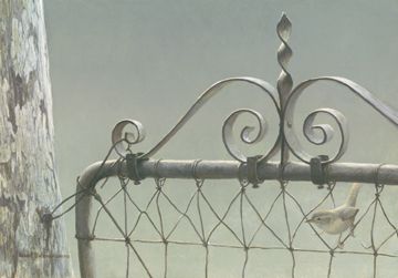 ROBERT BATEMAN 12X17 Secondary Market Art: "GATEKEEPER"