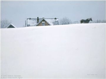 ROBERT BATEMAN 17X22 Secondary Market Art: "WINTER COAT AP"