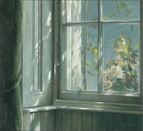 ROBERT BATEMAN 22X21 Secondary Market Art: "MANOR HOUSE WREN"