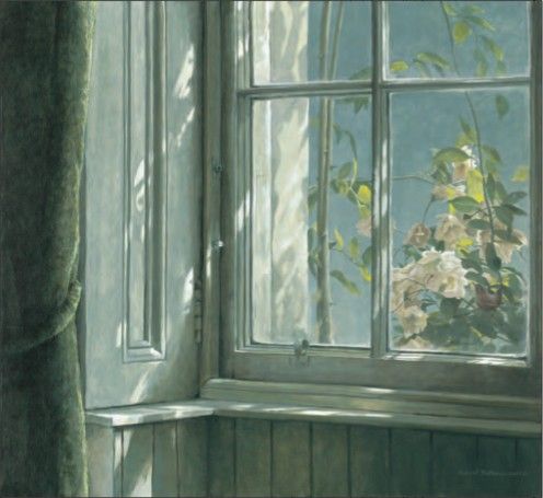 ROBERT BATEMAN 22X21 Secondary Market Art: "MANOR HOUSE WREN"