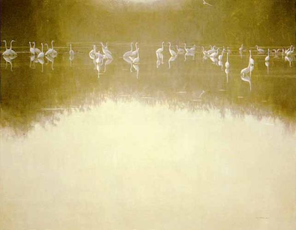 ROBERT BATEMAN 24X30 Secondary Market Art: "EVERGLADES"