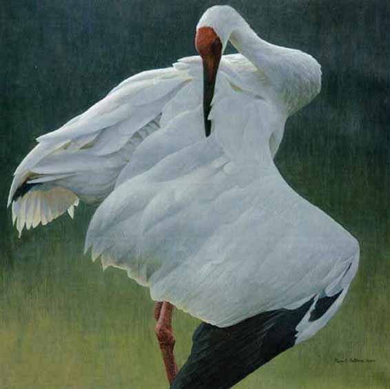 ROBERT BATEMAN 31X31 Secondary Market Art: "DEFENSIVE STAND GCNV"