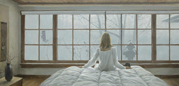 Robert Bateman Hand Signed And Numbered Limited Edition Print and Canvas Giclee :"Birdwatching"