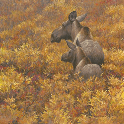 Bateman Moose Robert Bateman Hand Signed and Numbered Limited Edition Print: