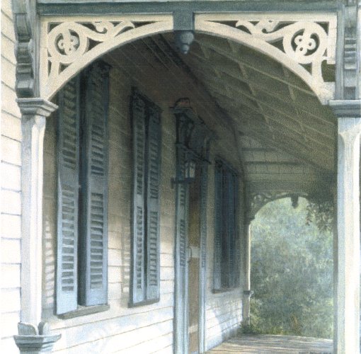 Robert Bateman Limited Edition Giclee Canvas"Lucas Porch"