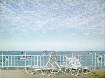 Robert Bateman Limited Edition Paper Print:"Gulf Coast - Laughing Gulls"