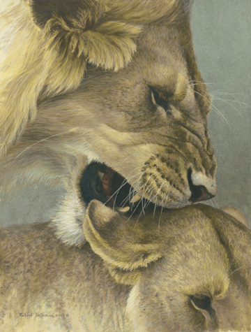 Robert Bateman Limited Edition Print:"The Mating Game"