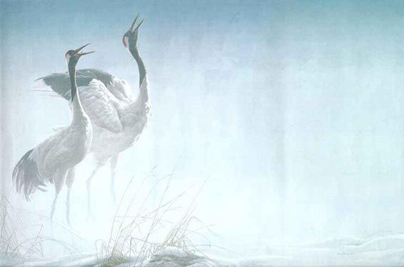 ROBERT BATEMAN  Secondary Market Art: "CRIES COURTSHIP AP"