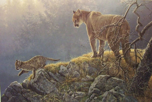 Robert Bateman Signed and Numbered Limited Edition Lithograph: "Cottage Lane - Red Fox" Robert Bateman Signed and Numbered Limited Edition Lithograph: "Cottage Lane - Red Fox"