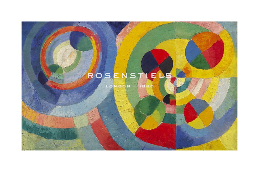 Robert Delaunay Hand Numbered Limited Edition Print on Paper :"Circular Forms, 1930"