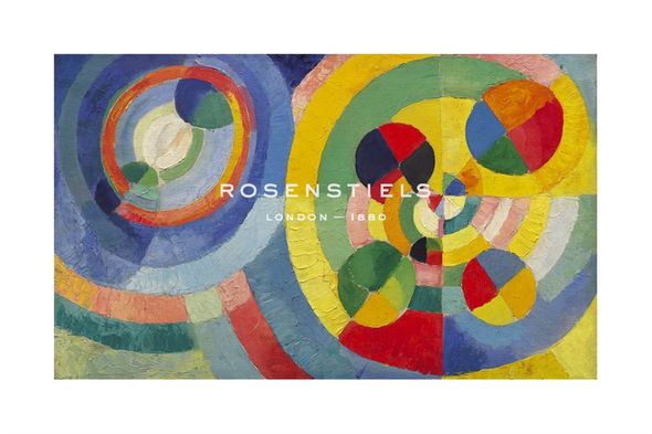 Robert Delaunay Hand Numbered Limited Edition Print on Paper :"Circular Forms, 1930"