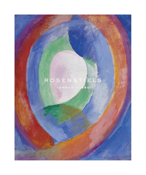 Robert Delaunay Hand Numbered Limited Edition Print on Paper :"Circular Forms, Moon No. 1, 1913"