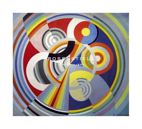 Robert Delaunay Hand Numbered Limited Edition Print on Paper :"Rhythm Number 1, 1938"