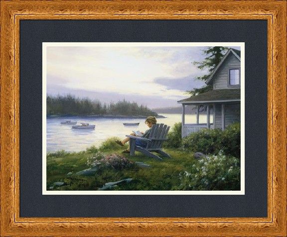 Robert Duncan Framed Art: "A Bit of Heaven"
