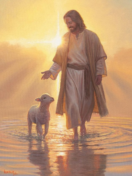 Mark Keathley Artist Hand Signed Limited Edition Embellished Canvas Giclee: “My Little One”